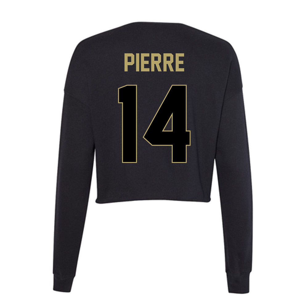 Central Florida - NCAA Football : Jesiah Pierre - Women's Cropped Crew Fleece-1