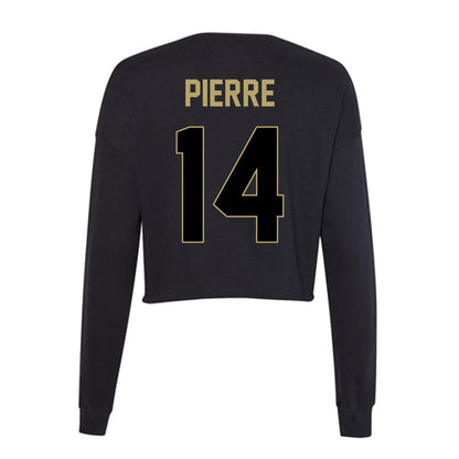 Central Florida - NCAA Football : Jesiah Pierre - Women's Cropped Crew Fleece-1