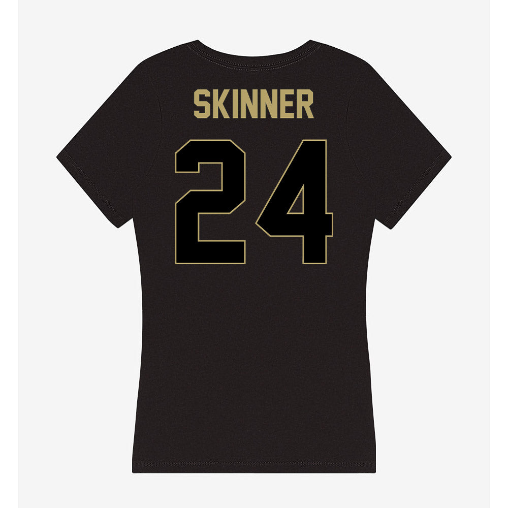Central Florida - NCAA Baseball : Zak Skinner - Women's V-Neck T-Shirt-1