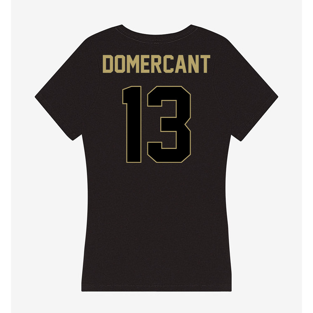 Central Florida - NCAA Football : Chris Domercant - Women's V-Neck T-Shirt-1