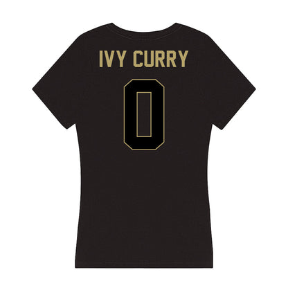 Central Florida - NCAA Men's Basketball : Jordan Ivy Curry - Women's V-Neck T-Shirt-1