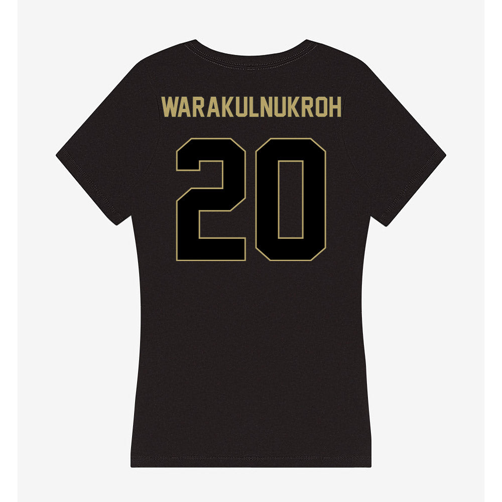 Central Florida - NCAA Men's Basketball : Poohpha Warakulnukroh - Women's V-Neck T-Shirt-1