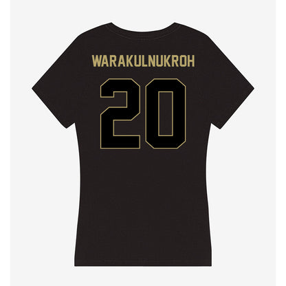 Central Florida - NCAA Men's Basketball : Poohpha Warakulnukroh - Women's V-Neck T-Shirt-1