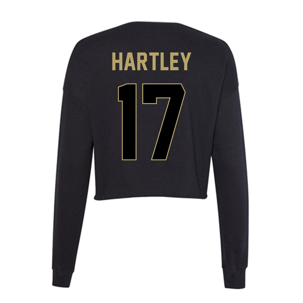 Central Florida - NCAA Baseball : Wiley Hartley - Women's Cropped Crew Fleece-1