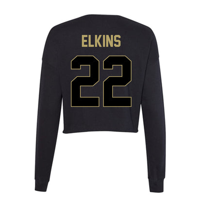 Central Florida - NCAA Softball : Lena Elkins - Women's Cropped Crew Fleece-1