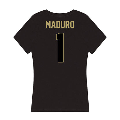 Central Florida - NCAA Baseball : Kendrey Maduro - Women's V-Neck T-Shirt-1