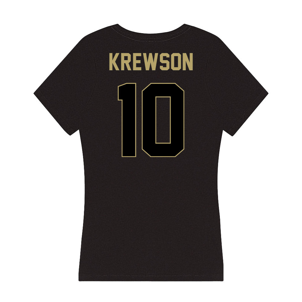 Central Florida - NCAA Baseball : Chase Krewson - Women's V-Neck T-Shirt-1