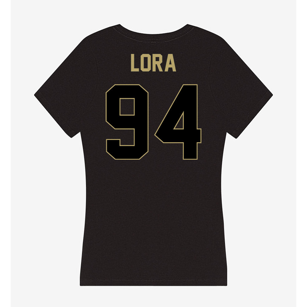 Central Florida - NCAA Football : Rodney Lora - Women's V-Neck T-Shirt-1