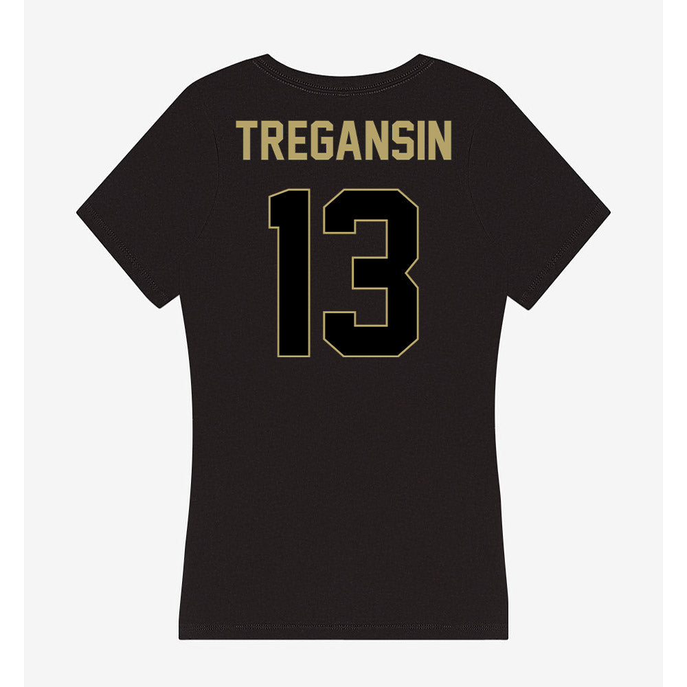 Central Florida - NCAA Women's Soccer : Maria Tregansin - Women's V-Neck T-Shirt-1