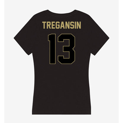 Central Florida - NCAA Women's Soccer : Maria Tregansin - Women's V-Neck T-Shirt-1