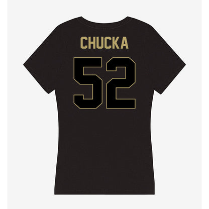 Central Florida - NCAA Baseball : Stephen Chucka - Women's V-Neck T-Shirt-1