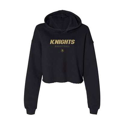 Central Florida - NCAA Men's Basketball : Jaylin Sellers - Women's Crop Fleece Hoodie-0