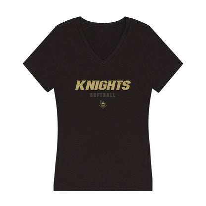 Central Florida - NCAA Softball : Corina Jaimes - Women's V-Neck T-Shirt-0