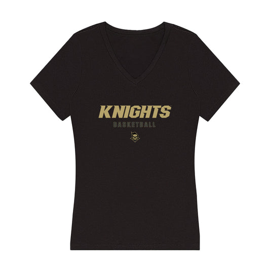 Central Florida - NCAA Women's Basketball : Summer Yancy - Women's V-Neck T-Shirt-0