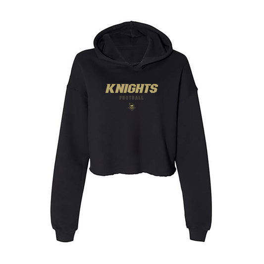 Central Florida - NCAA Football : Preston Cushman - Women's Crop Fleece Hoodie-0