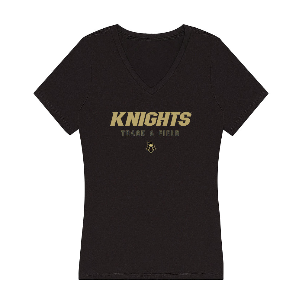 Central Florida - NCAA Women's Track & Field : Colleen Branch - Women's V-Neck T-Shirt-0