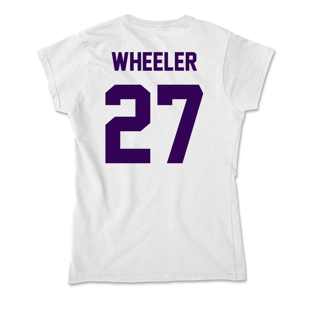 Kansas State - NCAA Football : Ben Wheeler - Soft Style Women’s T-Shirt-1