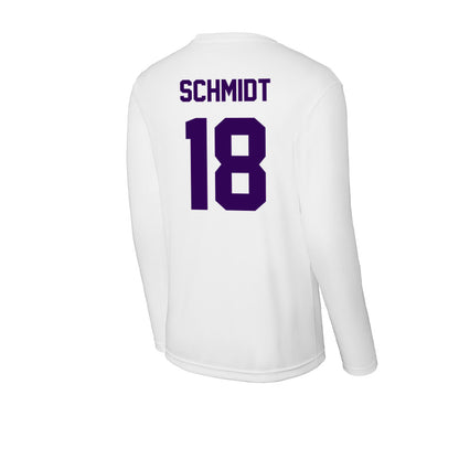 Kansas State - NCAA Women's Volleyball : Brenna Schmidt - Activewear Long Sleeve T-Shirt-1