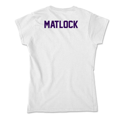 Kansas State - NCAA Men's Track & Field : Nen Matlock - Soft Style Women’s T-Shirt-1