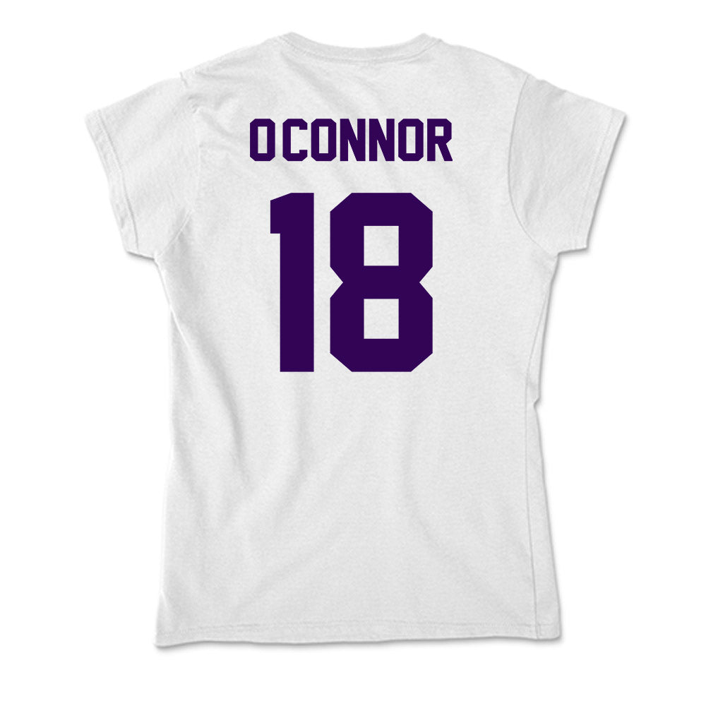 Kansas State - NCAA Baseball : Keegan O'Connor - Soft Style Women’s T-Shirt-1