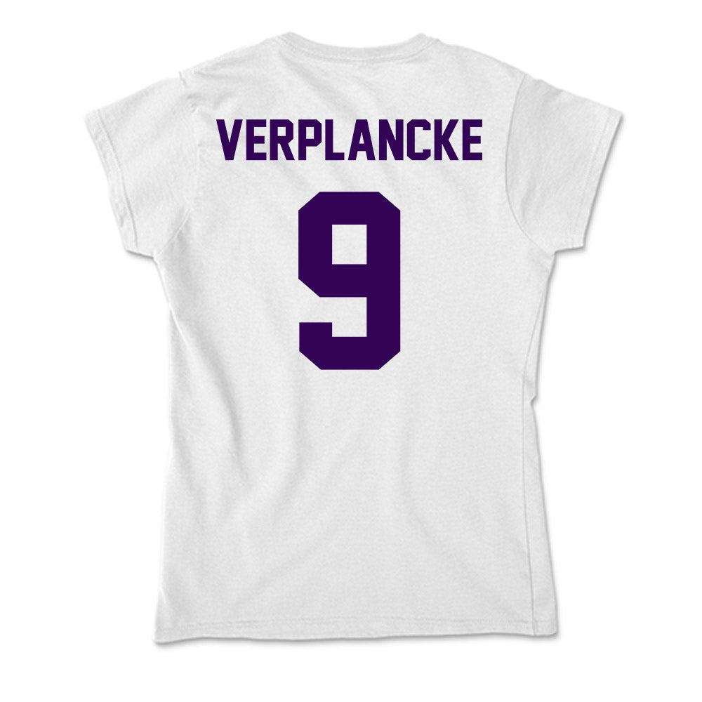 Kansas State - NCAA Women's Soccer : Jenna Verplancke - Soft Style Women’s T-Shirt-1