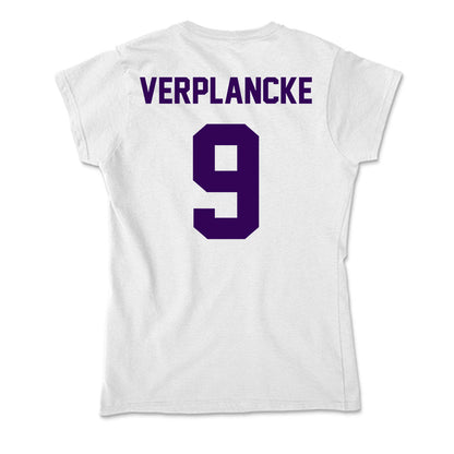 Kansas State - NCAA Women's Soccer : Jenna Verplancke - Soft Style Women’s T-Shirt-1