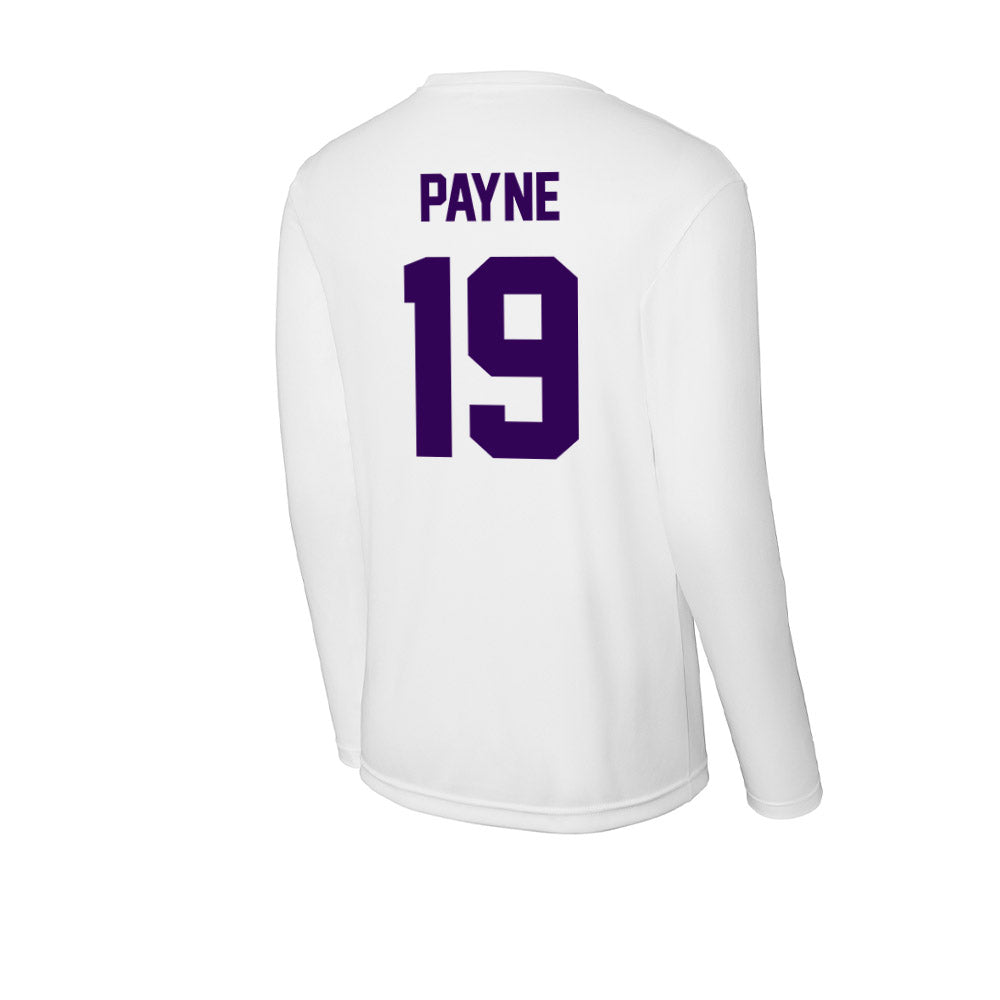 Kansas State - NCAA Football : Victor VJ Payne - Activewear Long Sleeve T-Shirt-1