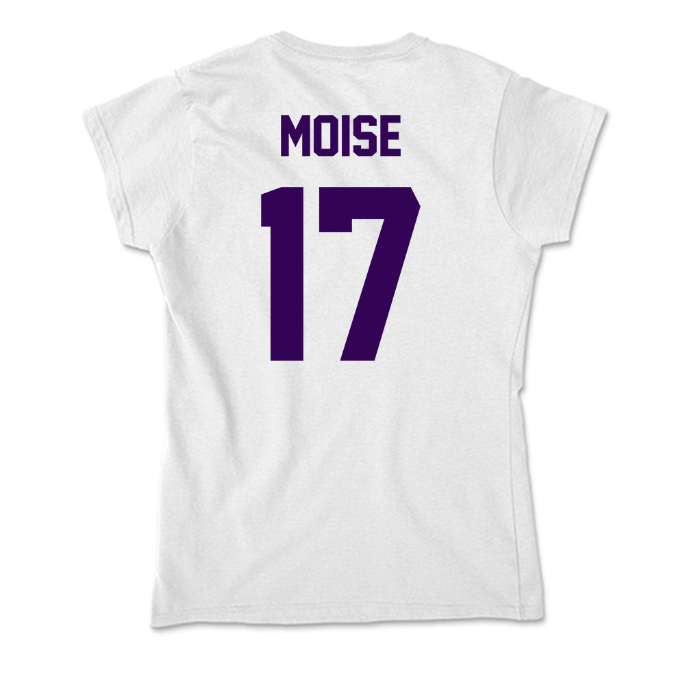 Kansas State - NCAA Football : Adonis Moise - Soft Style Women’s T-Shirt-1