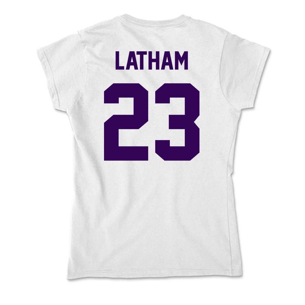 Kansas State - NCAA Women's Volleyball : Lauren Latham - Soft Style Women’s T-Shirt-1
