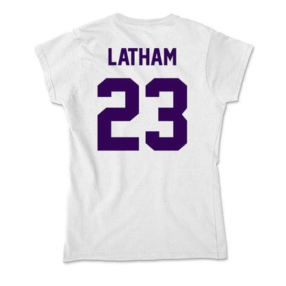 Kansas State - NCAA Women's Volleyball : Lauren Latham - Soft Style Women’s T-Shirt-1