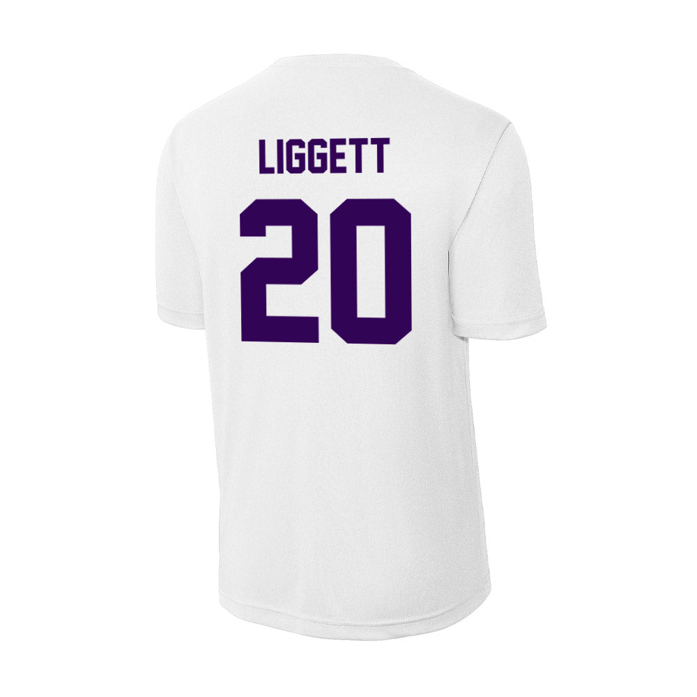 Kansas State - NCAA Baseball : Carson Liggett - Activewear T-Shirt-1