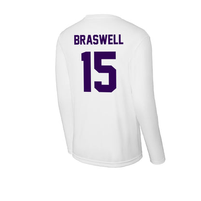 Kansas State - NCAA Women's Soccer : McKinnan Braswell - Activewear Long Sleeve T-Shirt-1