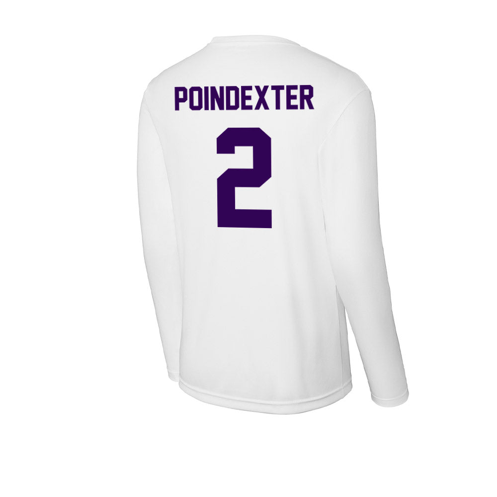 Kansas State - NCAA Women's Basketball : Temira Poindexter - Activewear Long Sleeve T-Shirt-1