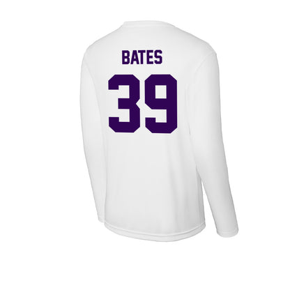 Kansas State - NCAA Football : Travis Bates - Activewear Long Sleeve T-Shirt-1