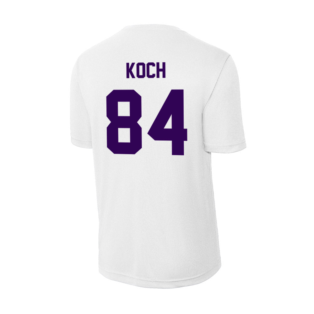 Kansas State - NCAA Football : Isaac Koch - Activewear T-Shirt-1