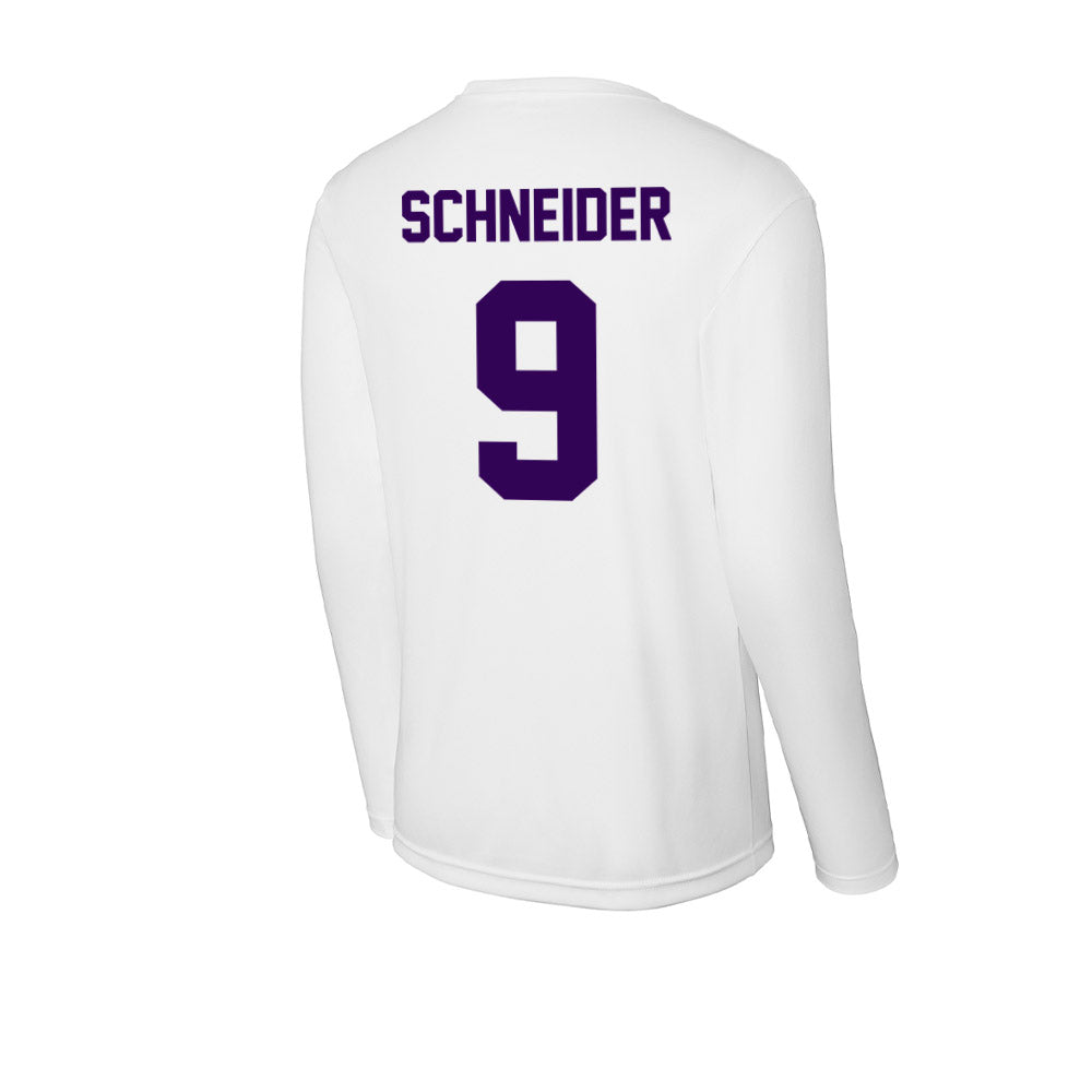 Kansas State - NCAA Women's Volleyball : Lauren Schneider - Activewear Long Sleeve T-Shirt-1