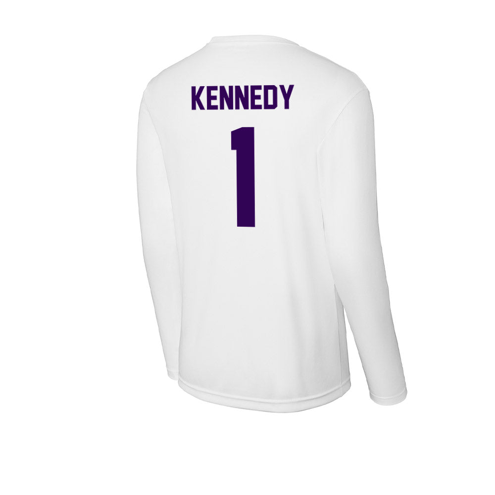 Kansas State - NCAA Baseball : Dee Kennedy - Activewear Long Sleeve T-Shirt-1