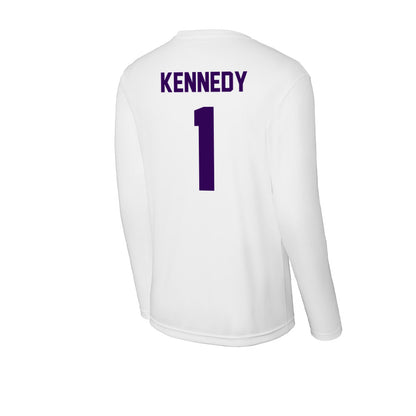 Kansas State - NCAA Baseball : Dee Kennedy - Activewear Long Sleeve T-Shirt-1