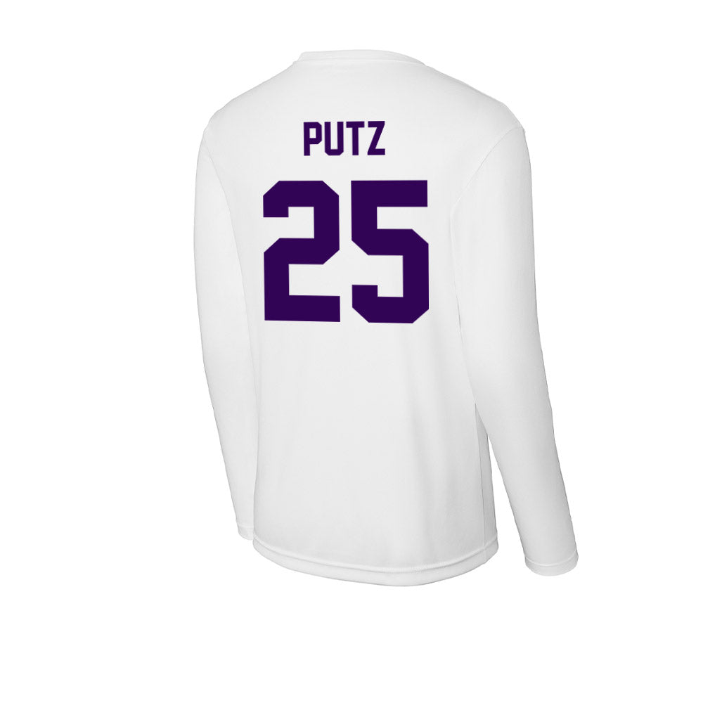 Kansas State - NCAA Baseball : Rohan Putz - Activewear Long Sleeve T-Shirt-1