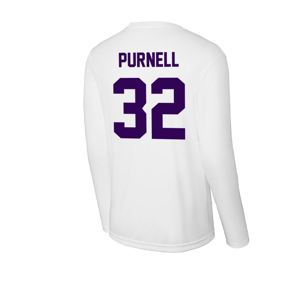 Kansas State - NCAA Football : Desmond Purnell - Activewear Long Sleeve T-Shirt-1