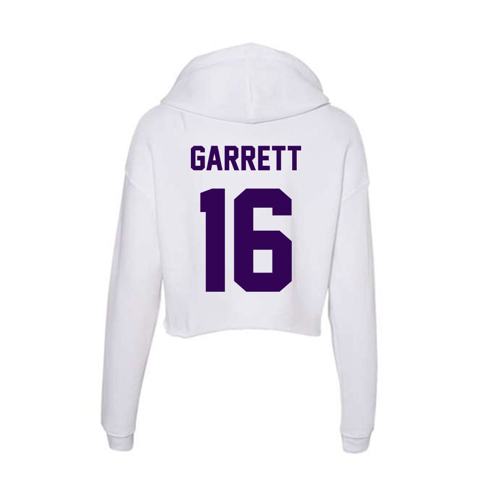 Kansas State - NCAA Women's Soccer : Ava Garrett - Women's Crop Fleece Hoodie-1