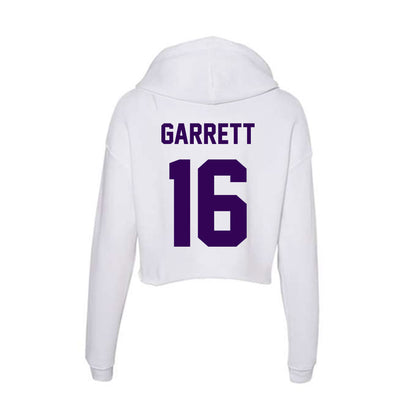Kansas State - NCAA Women's Soccer : Ava Garrett - Women's Crop Fleece Hoodie-1