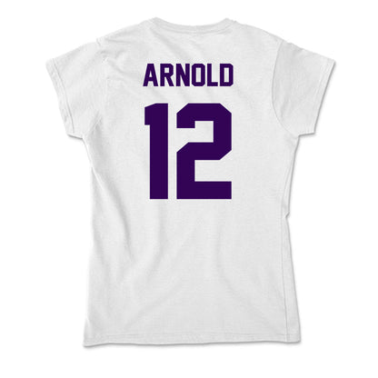 Kansas State - NCAA Baseball : Aaron Arnold - Soft Style Women’s T-Shirt-1