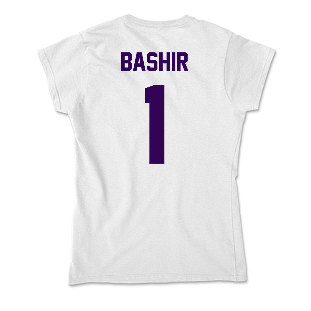 Kansas State - NCAA Men's Basketball : Abdi Bashir - Soft Style Women’s T-Shirt-1