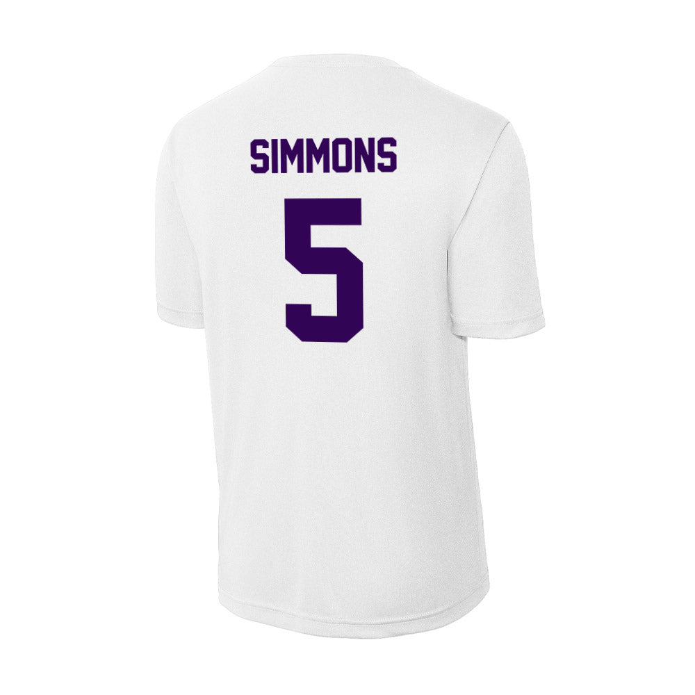 Kansas State - NCAA Women's Soccer : Sophie Simmons - Activewear T-Shirt-1