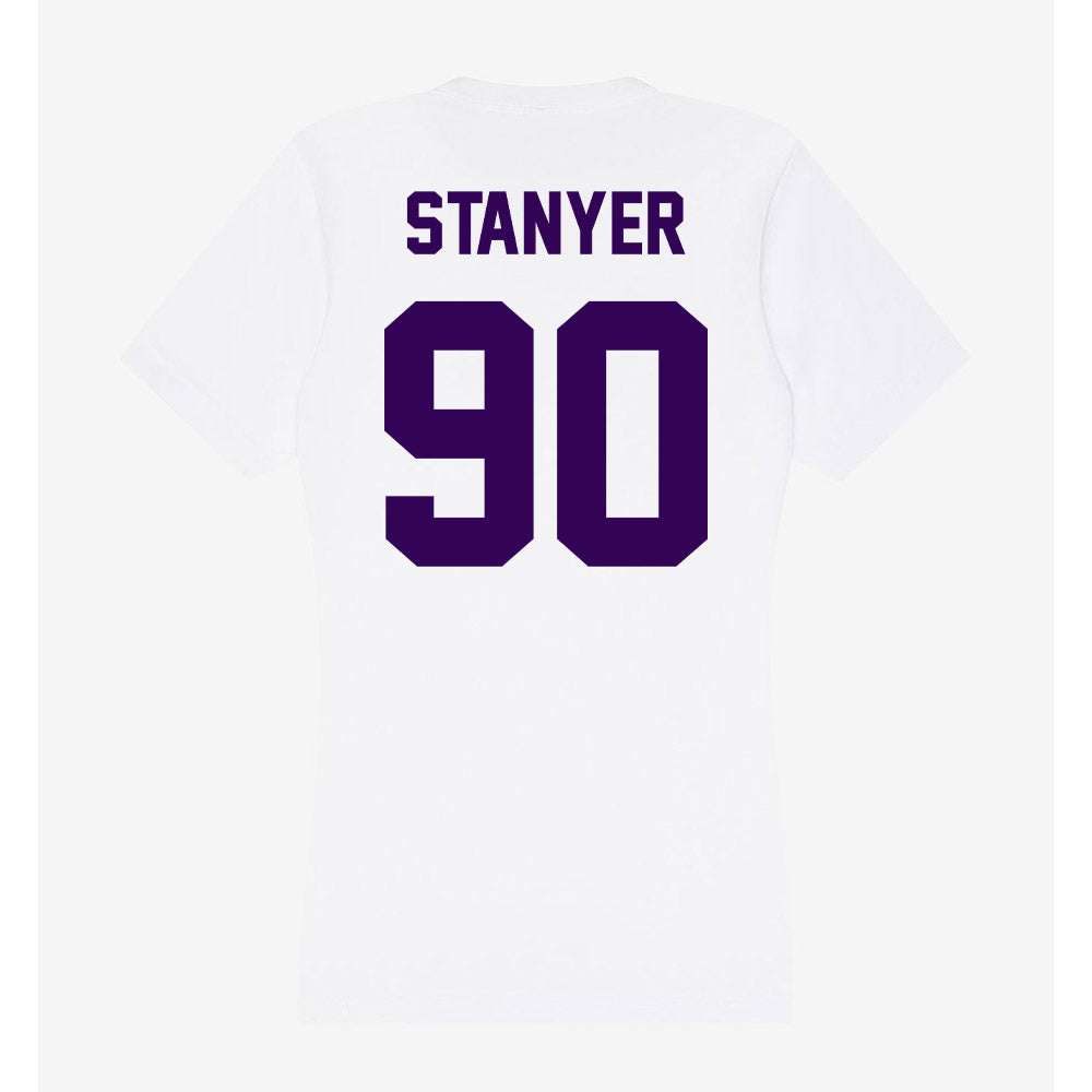 Kansas State - NCAA Football : Brad Stanyer - Women's V-Neck T-Shirt-1