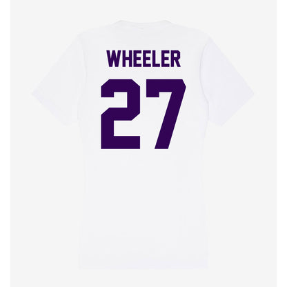 Kansas State - NCAA Football : Ben Wheeler - Women's V-Neck T-Shirt-1