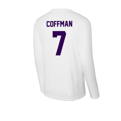 Kansas State - NCAA Women's Soccer : Sydney Coffman - Activewear Long Sleeve T-Shirt-1