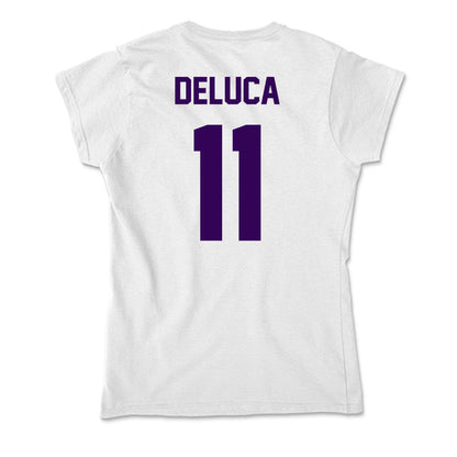 Kansas State - NCAA Women's Soccer : Emerson DeLuca - Soft Style Women’s T-Shirt-1