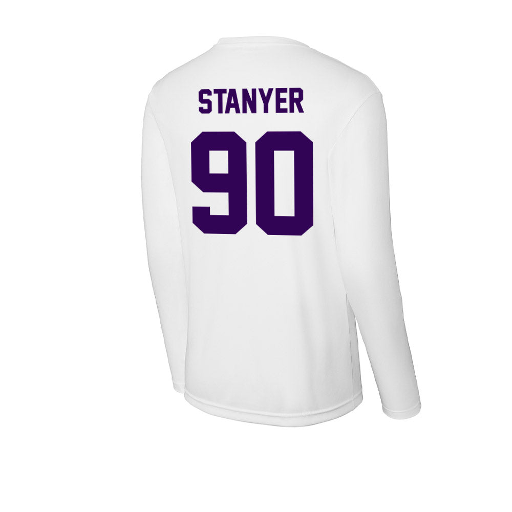 Kansas State - NCAA Football : Brad Stanyer - Activewear Long Sleeve T-Shirt-1